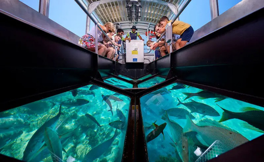 Glass Bottom Boat Hikkaduwa